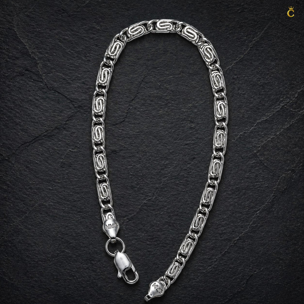 Fancy Bold Link Bracelet