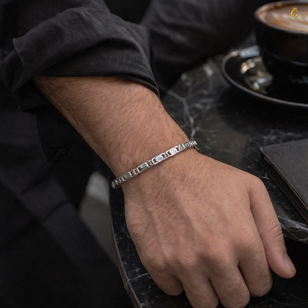 Fancy Bold Link Bracelet