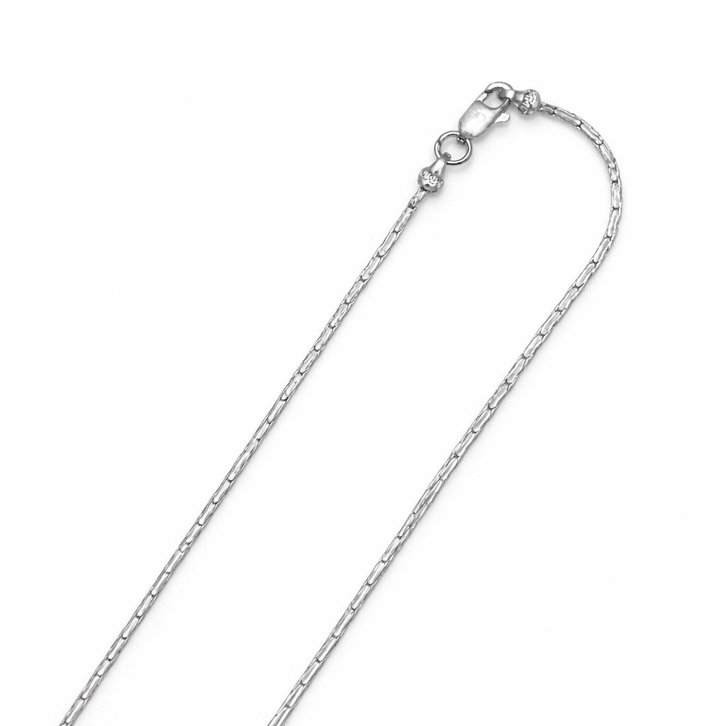 Curved Rectangular Carved Chain