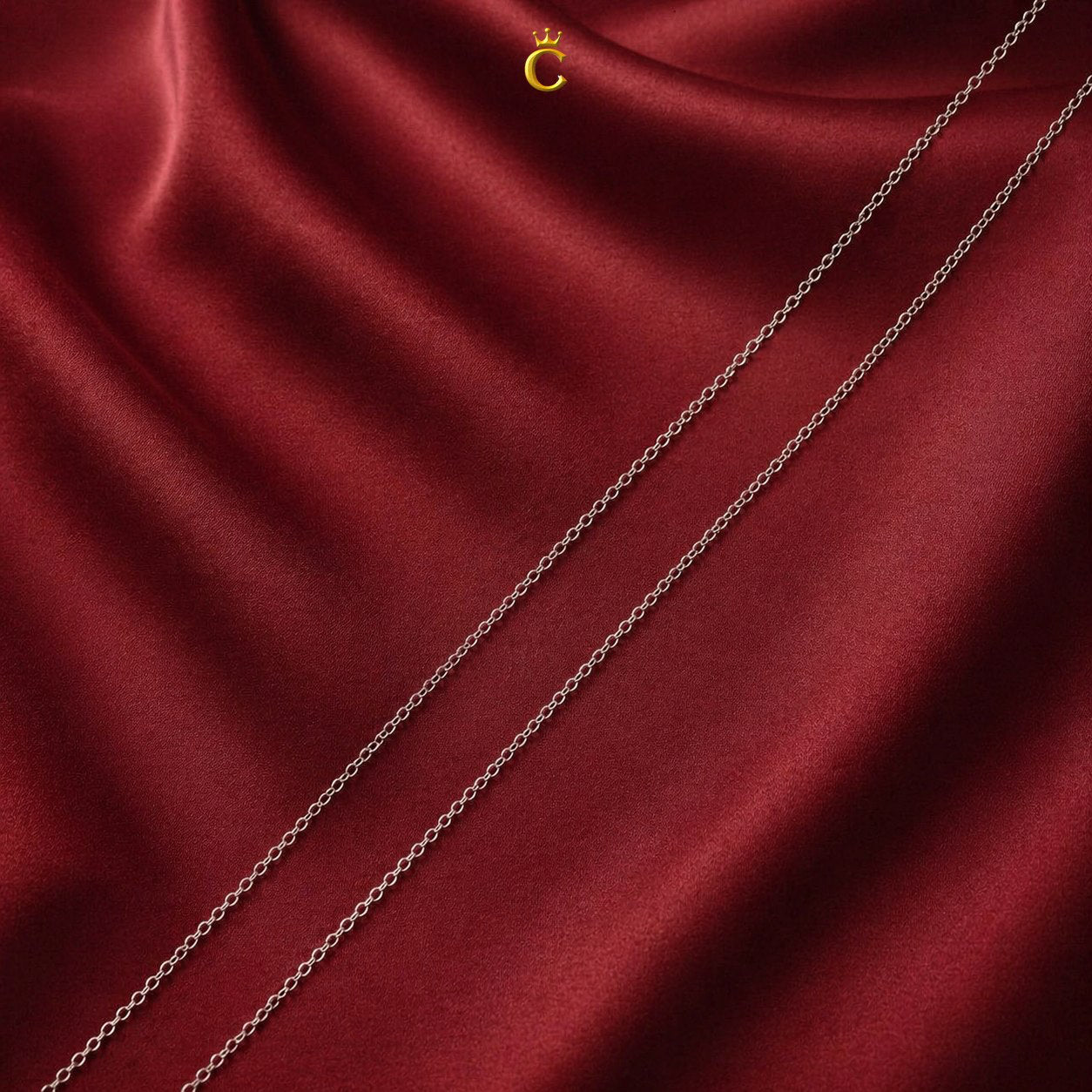Classic Fine Silver Chain Necklace for Women