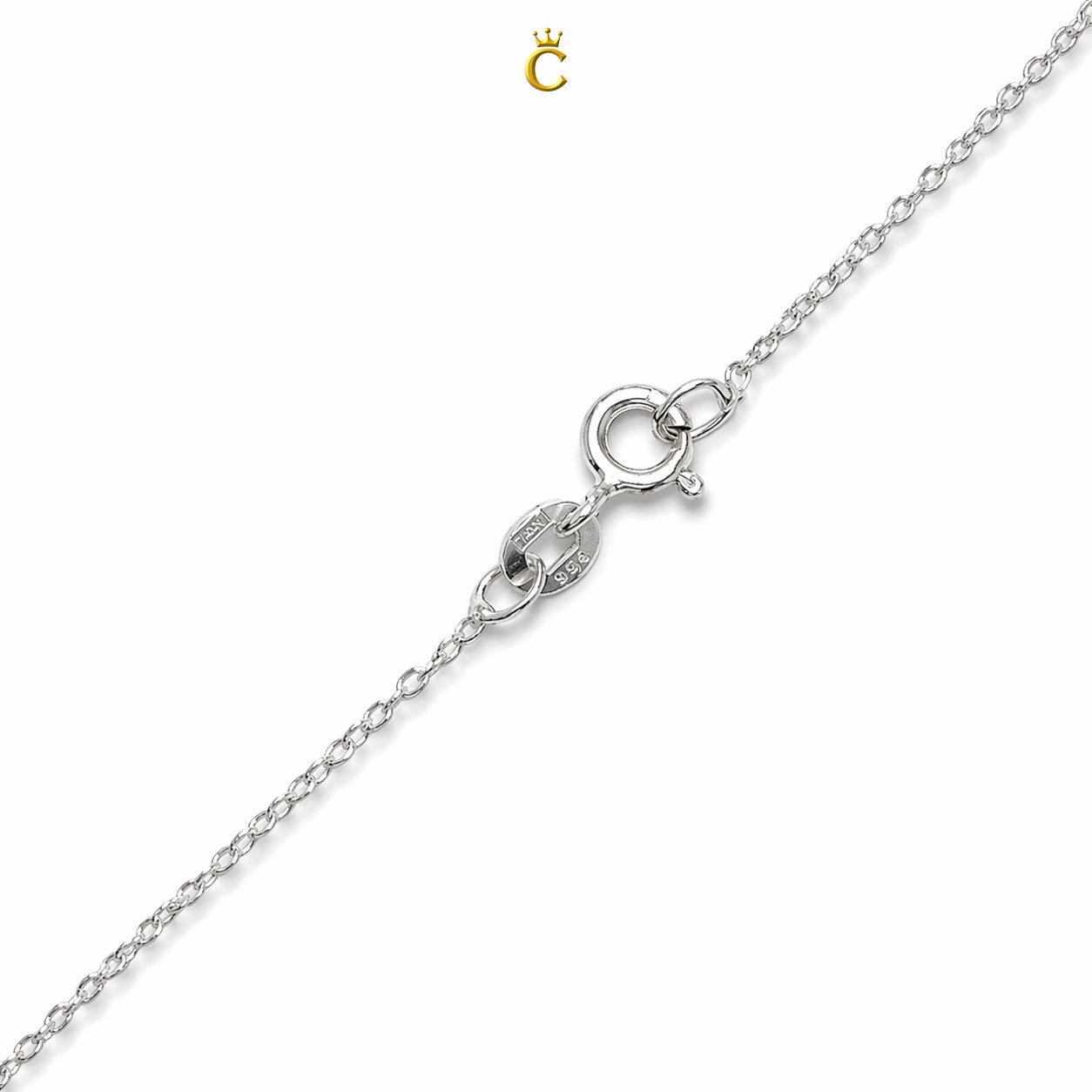 Classic Fine Silver Chain Necklace for Women
