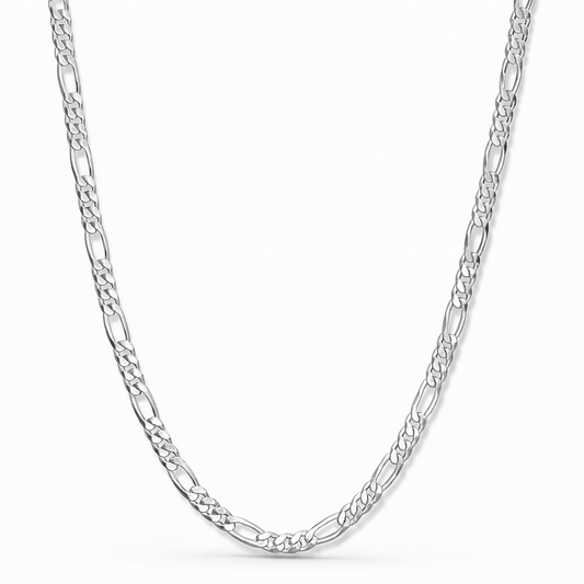The 925 Sterling Silver Classic Figaro Chain