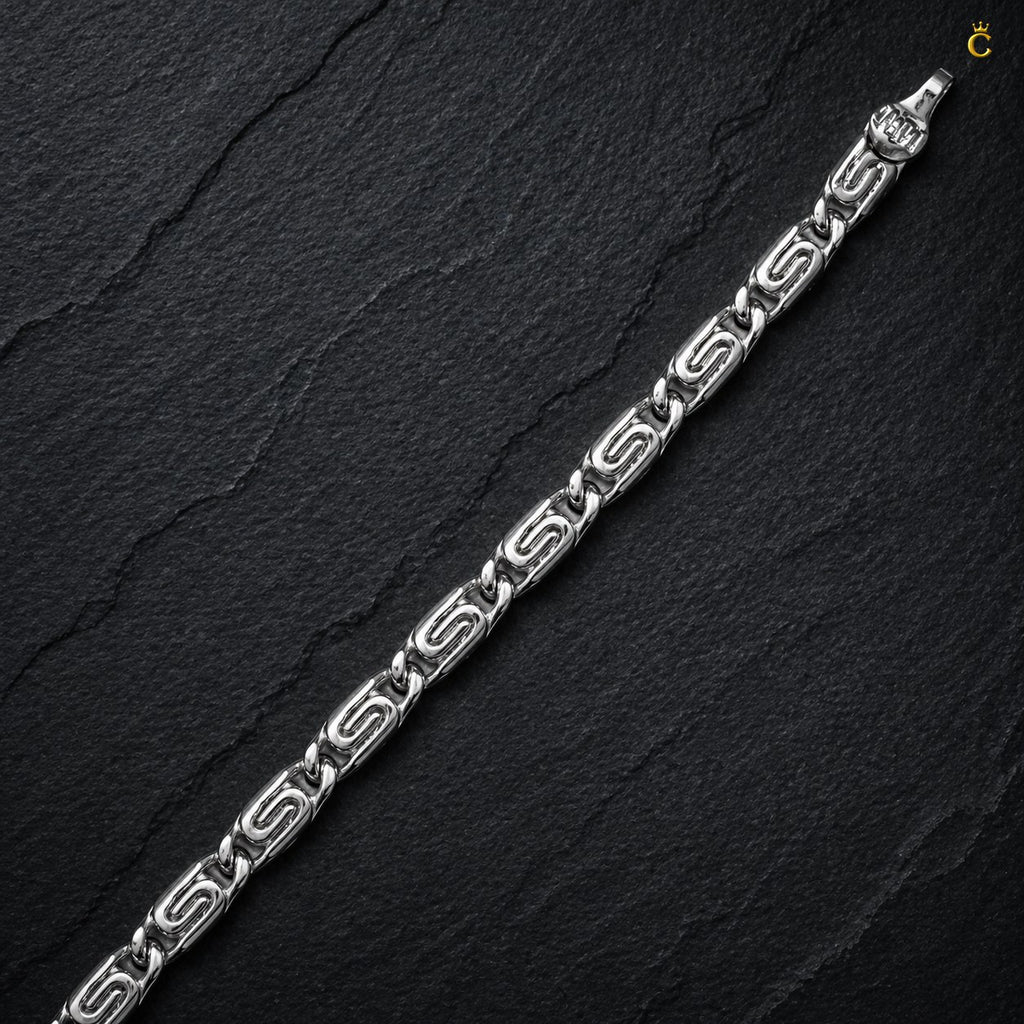 Criss Cross S Bracelet