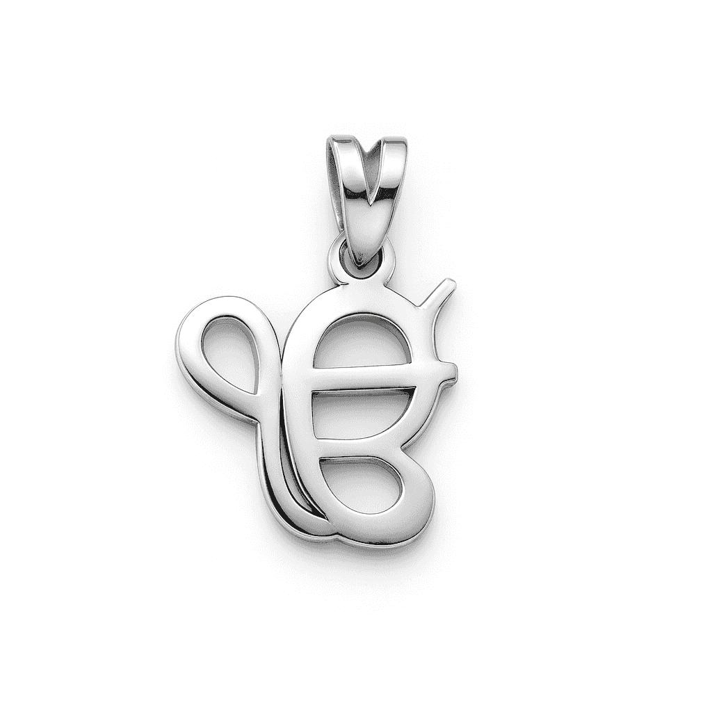 925 Sterling Silver Punjabi Sacred Symbol Pendant | Punjabi Ik Onkar Sikh Jewelry - Celestora - India - Ik Onkar (ੴ) - men - God Pendant