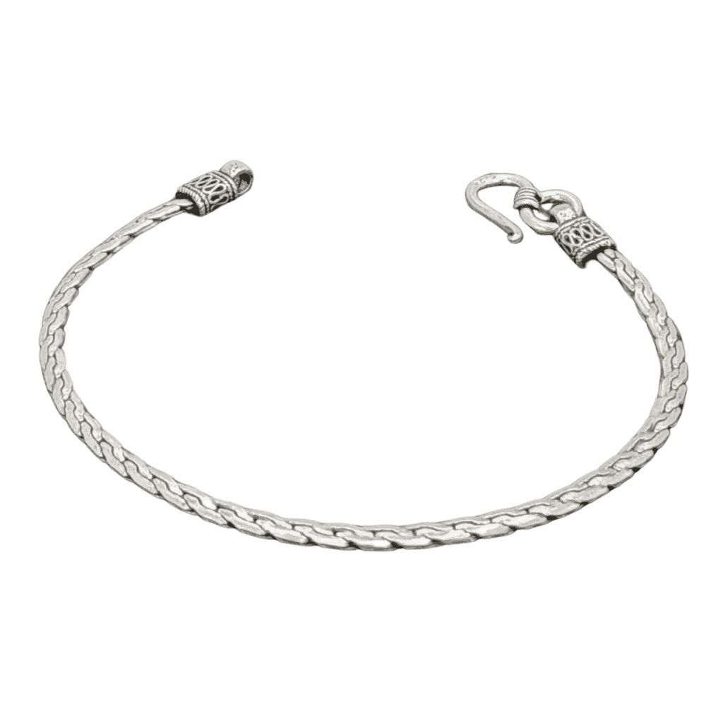 The 925 Sterling Silver Signature Bracelet - Celestora - India - Infinity | 8 inches - - Bracelet for Men, Boys, Gift for Men, Brother, Boyfriend, Husband