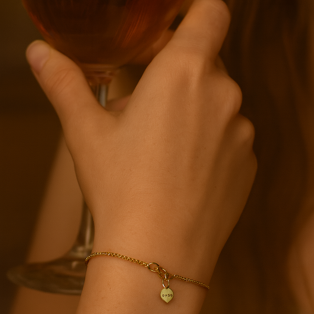 925 Sterling Silver Sparkle Love Bracelet