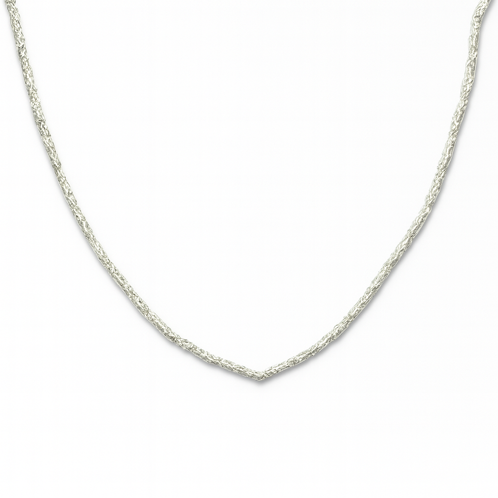 925 Sterling Silver Royal Hand-Carved Chain