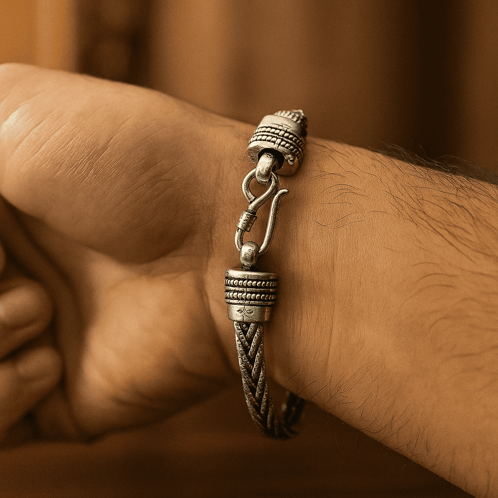 The 925 Sterling Silver Gravity Bracelet | Snake Chain - Celestora - India - Elegant - - Bracelet for Men, Boys, Gift for Men, Brother, Boyfriend, Husband