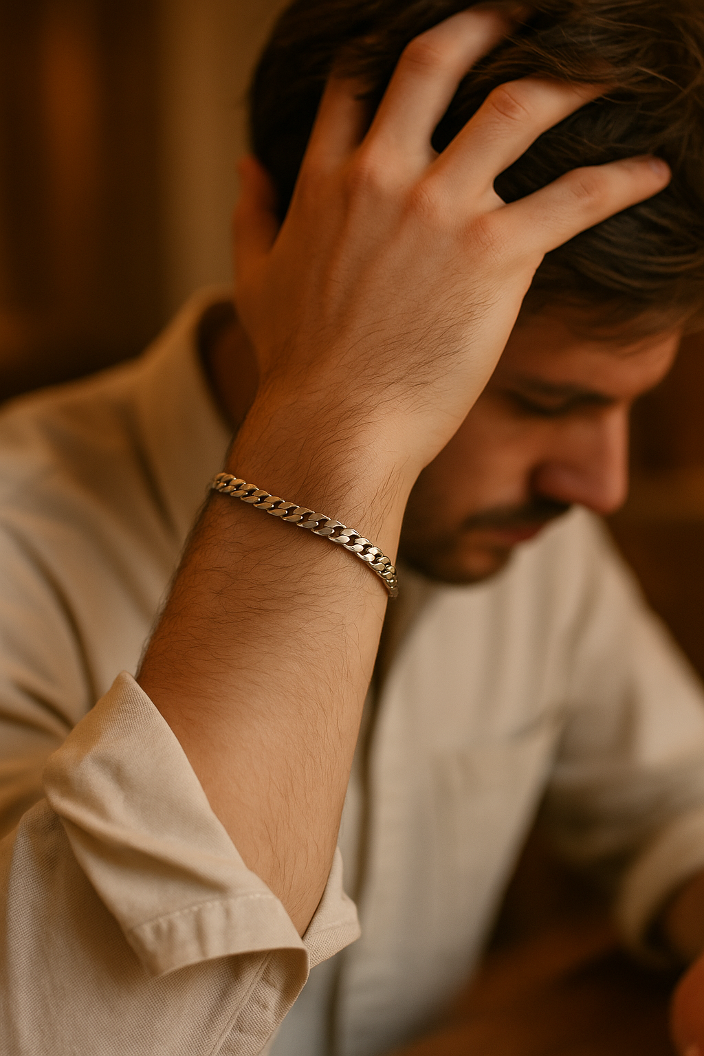 The 925 Sterling Silver Classic Cuban Curb Bracelet