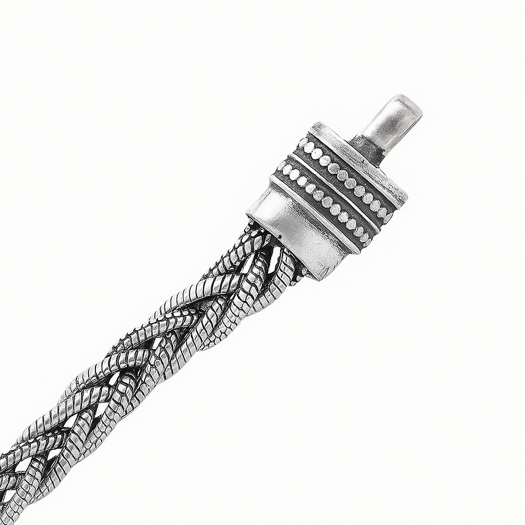 The 925 Sterling Silver Gravity Bracelet | Snake Chain