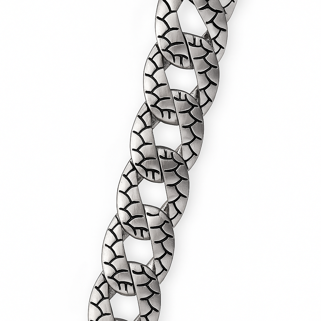The  925 Sterling Silver Cuban Bracelet