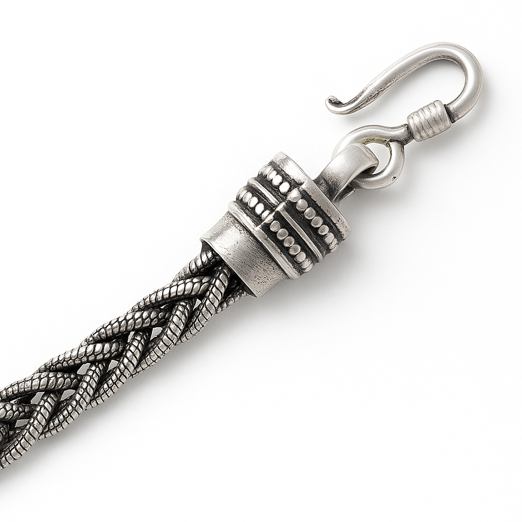 The 925 Sterling Silver Gravity Bracelet | Snake Chain