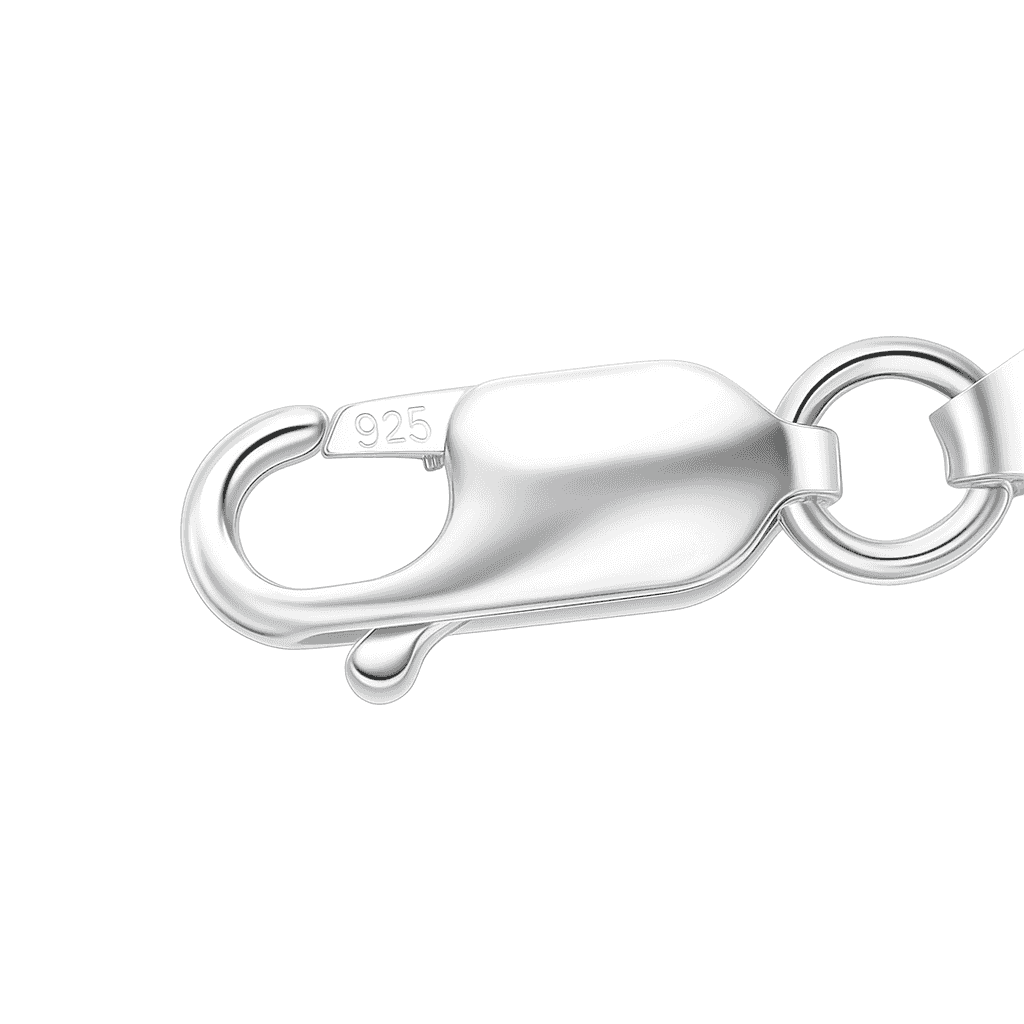 The 925 Sterling Silver Classic Loop Bracelet - Celestora - India - Oval Loop - - Bracelet for Men, Boys, Gift for Men, Brother, Boyfriend, Husband