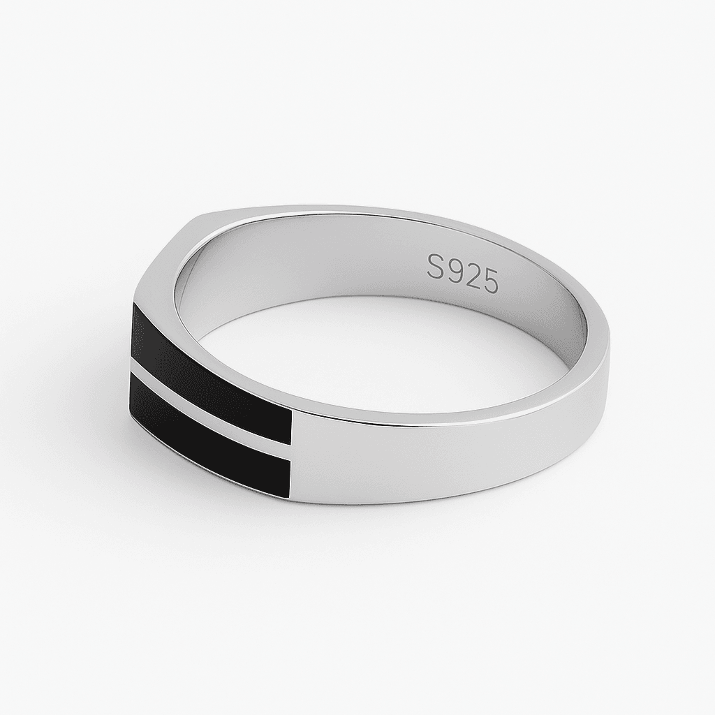 The 925 Sterling Silver Balance Ring - Celestora - India - - - Ring for Men, Boys, Gift for Men, Brother, Boyfriend, Husband