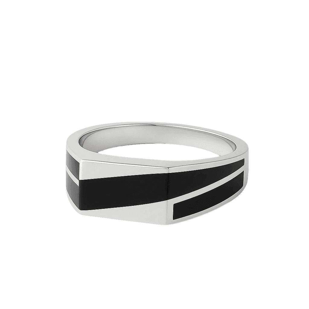 The 925 Sterling Silver Balance Ring - Celestora - India - Stillness / 10 - - Ring for Men, Boys, Gift for Men, Brother, Boyfriend, Husband