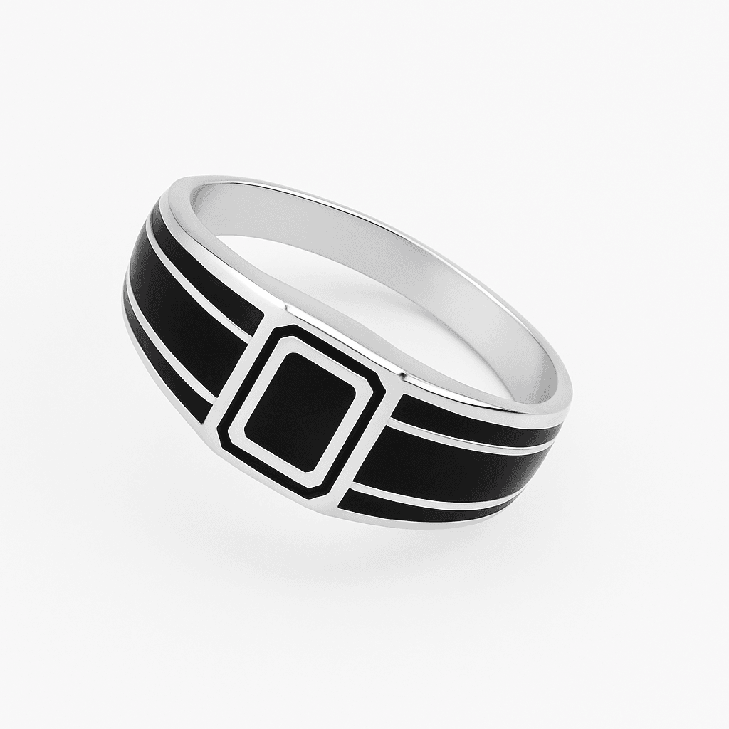 The 925 Sterling Silver Balance Ring - Celestora - India - - - Ring for Men, Boys, Gift for Men, Brother, Boyfriend, Husband