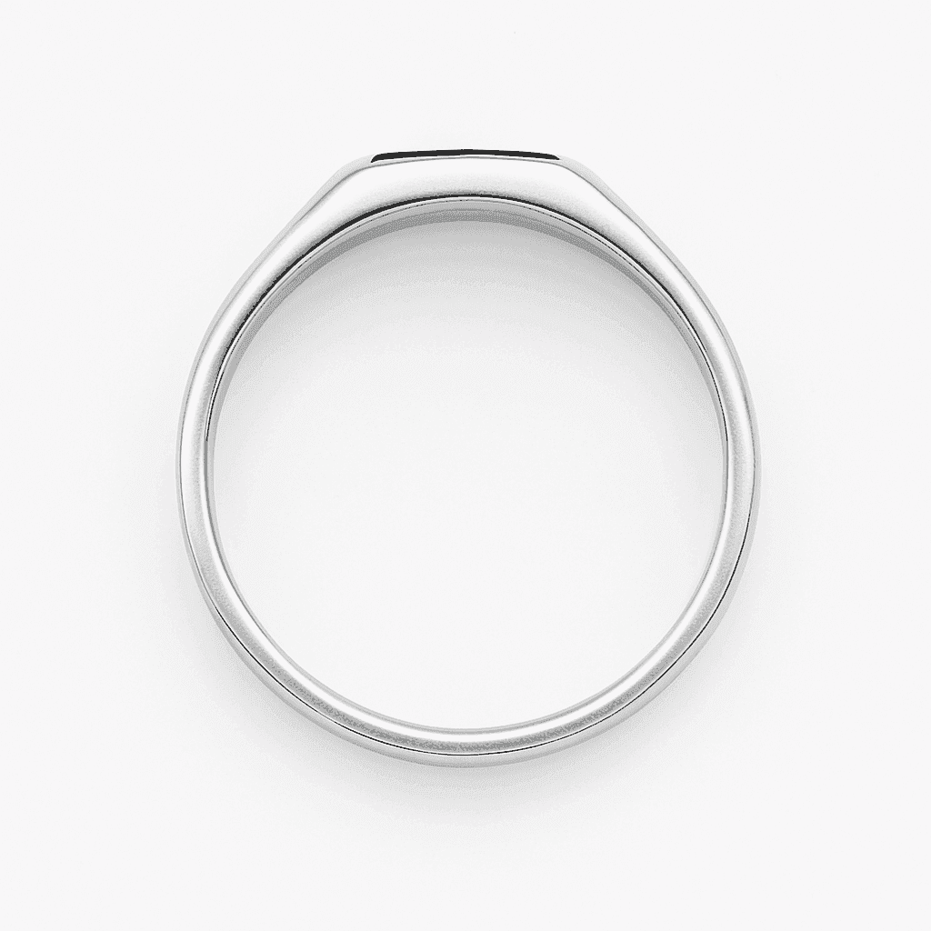 The 925 Sterling Silver Balance Ring - Celestora - India - Calmness / 10 - men - Ring