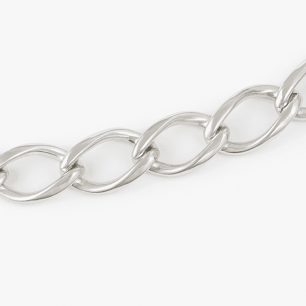 The 925 Sterling Silver Classic Loop Bracelet - Celestora - India - Oval Loop - - Bracelet for Men, Boys, Gift for Men, Brother, Boyfriend, Husband