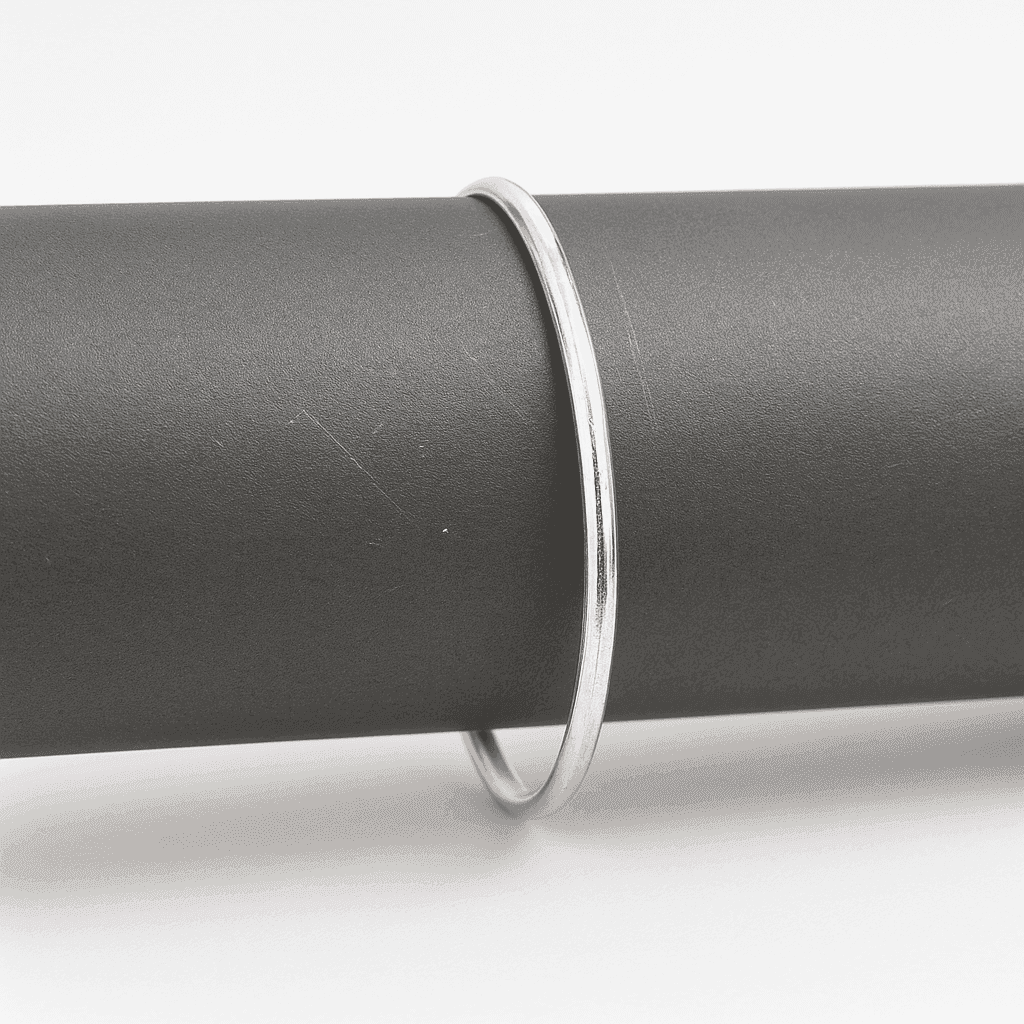 The 925 Sterling Basic Cuff / Kada for Men - Celestora - India - Noble (Close Band) - - Cuff / Kada for Men, Boys, Gift for Men, Brother, Boyfriend, Husband