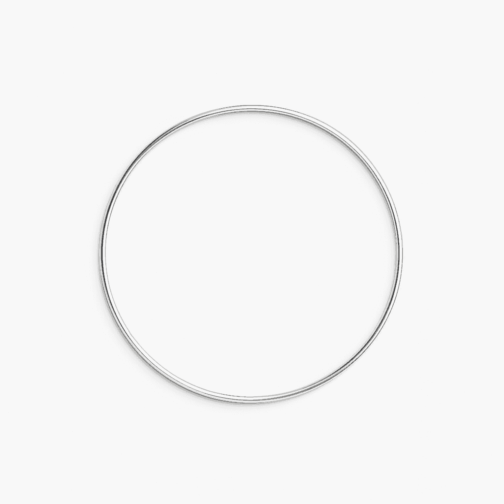 The 925 Sterling Basic Cuff / Kada for Men - Celestora - India - Noble (Close Band) - - Cuff / Kada for Men, Boys, Gift for Men, Brother, Boyfriend, Husband