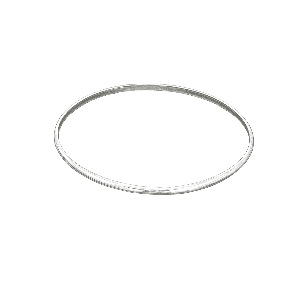 The 925 Sterling Basic Cuff / Kada for Men - Celestora - India - Noble (Close Band) - - Cuff / Kada for Men, Boys, Gift for Men, Brother, Boyfriend, Husband