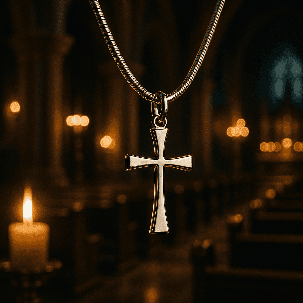 The 925 Sterling Silver Cross Pendant for Faith and Strength (Without Chain) - Celestora - India - Grace - - God Pendant for Men, Boys, Gift for Men, Brother, Boyfriend, Husband