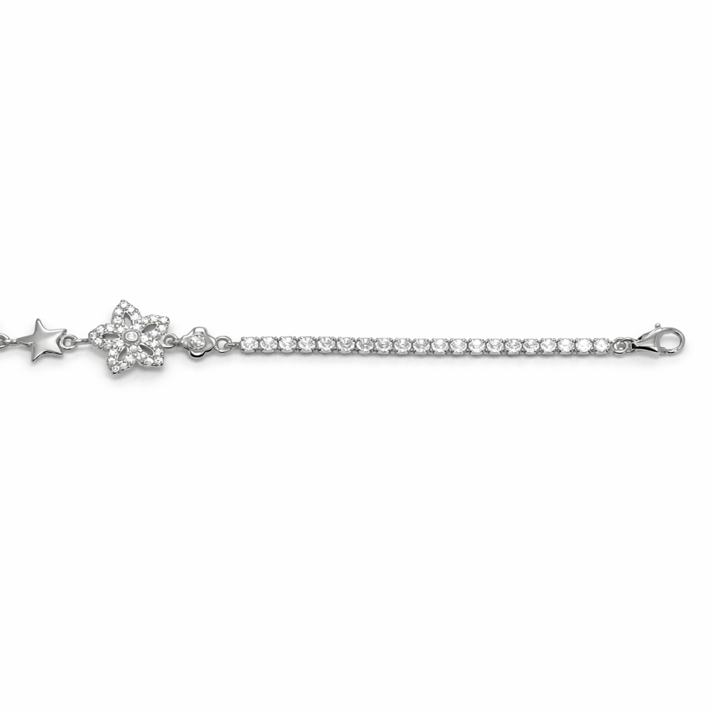 Celestial Star Silver Bracelet