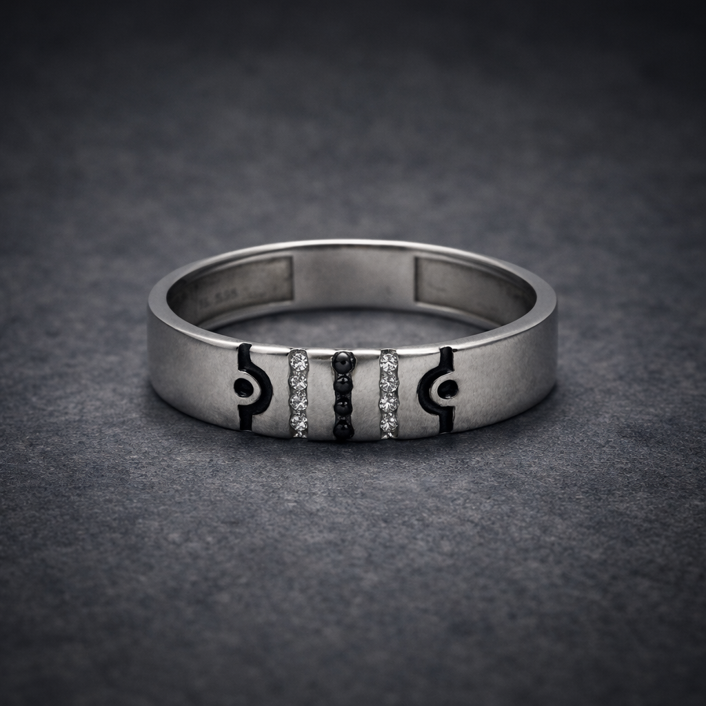 Structured Dot Pattern Ring