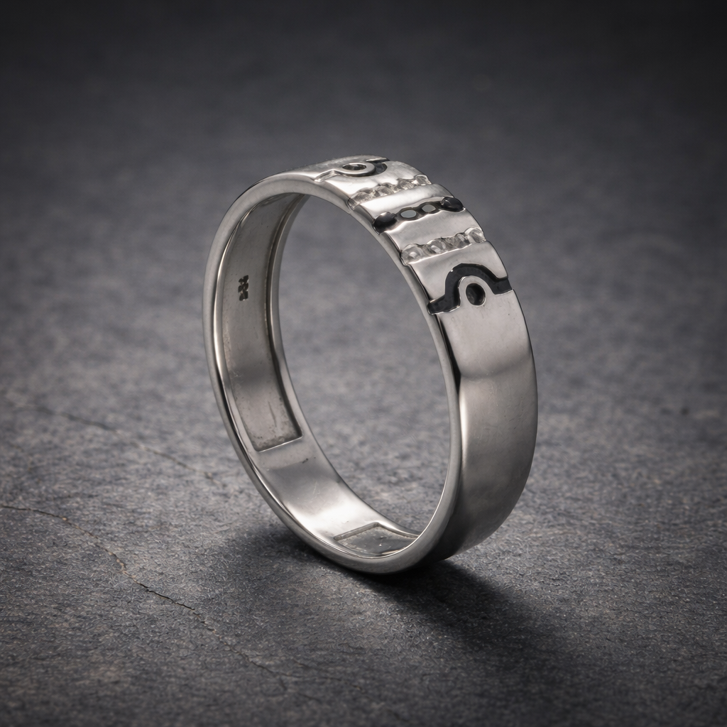 Structured Dot Pattern Ring