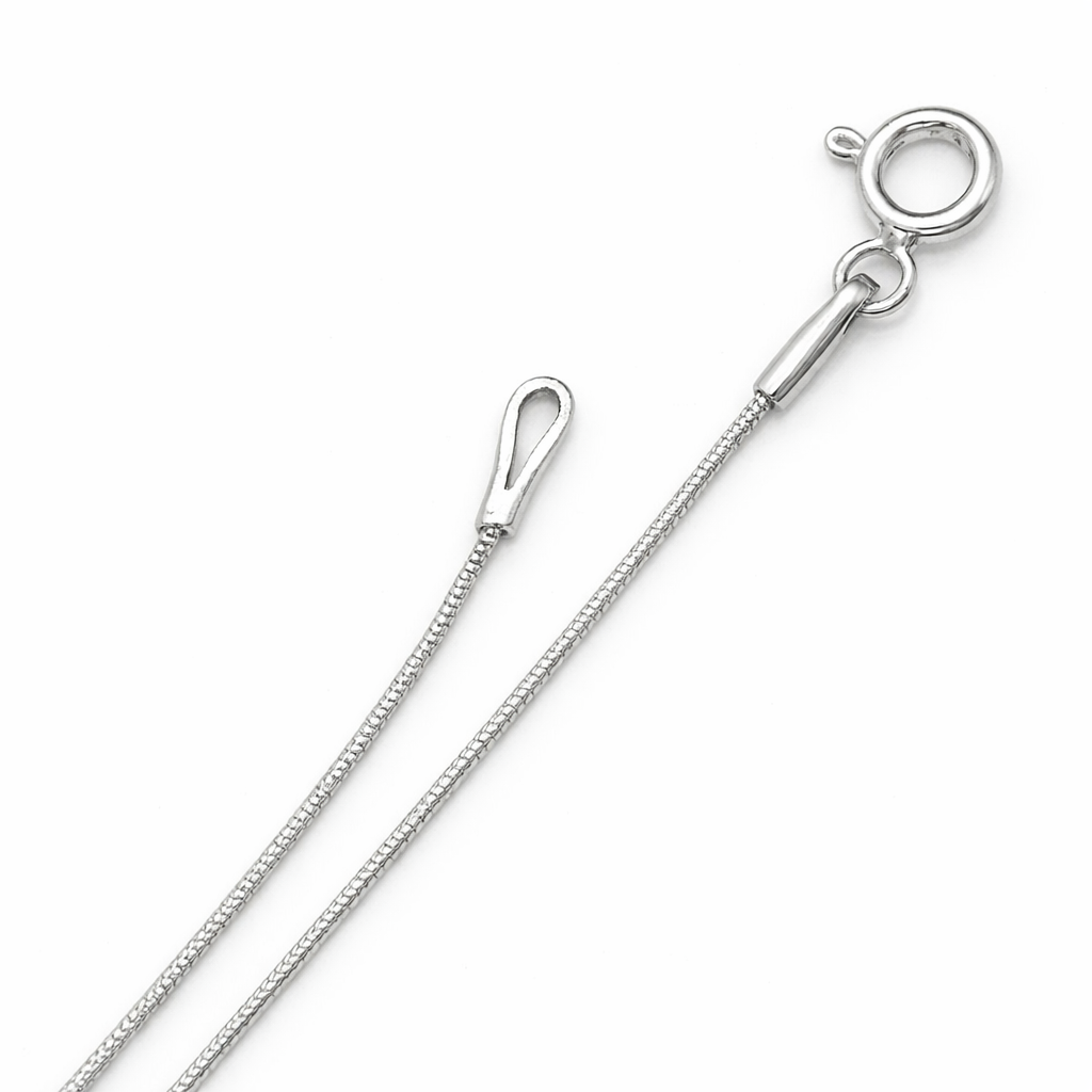 Sleek Minimal Snake Chain Necklace