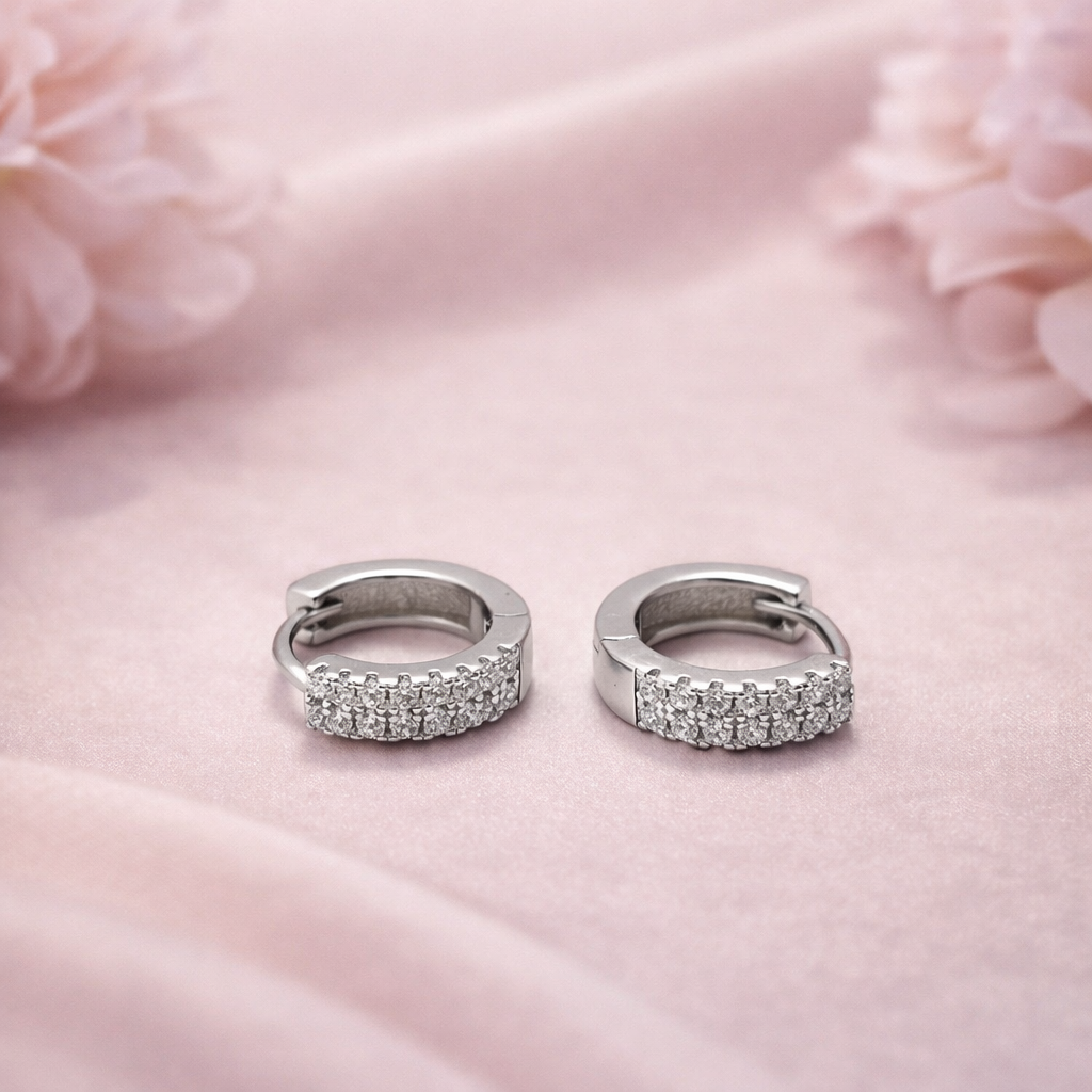 Pretty Zircon Earrings