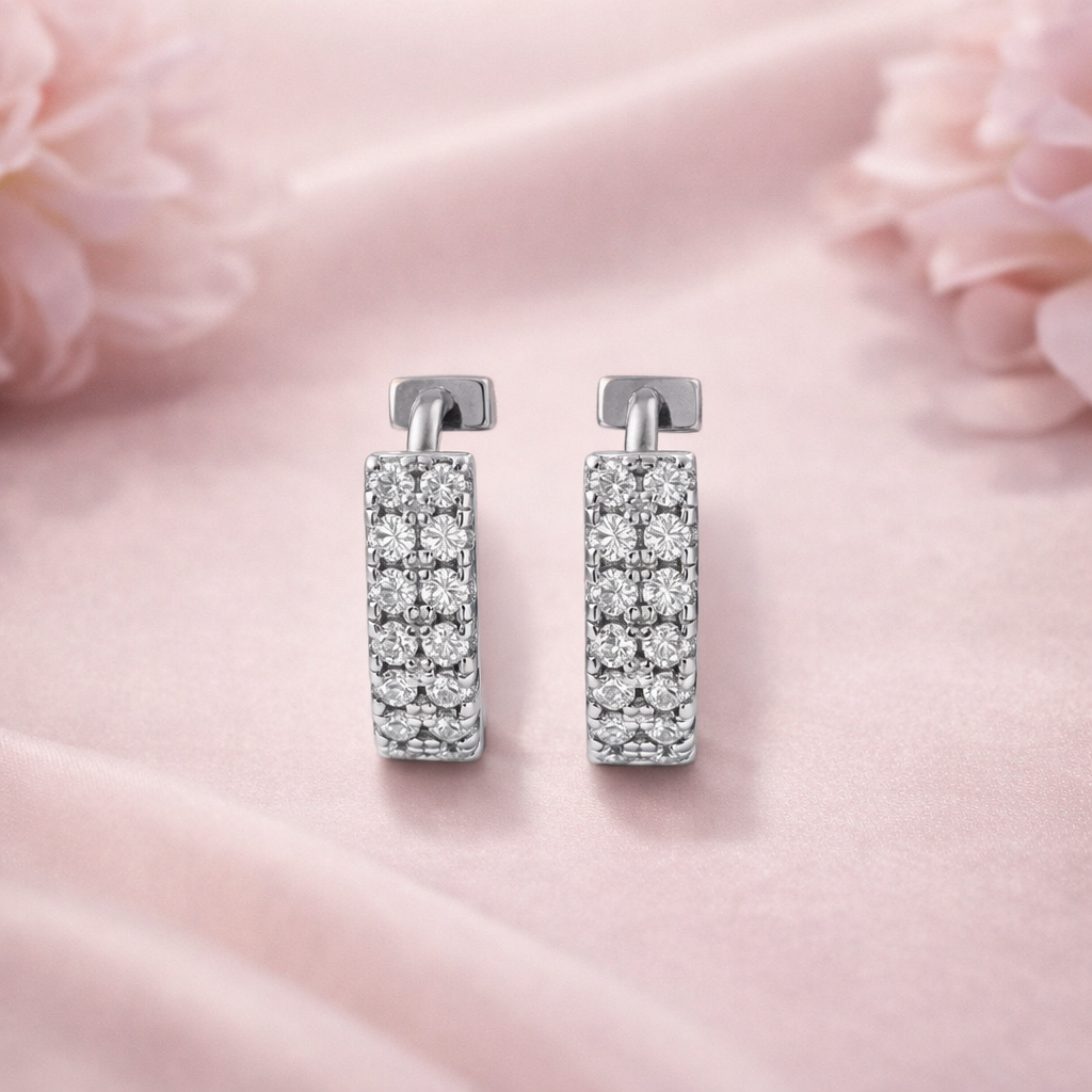 Pretty Zircon Earrings