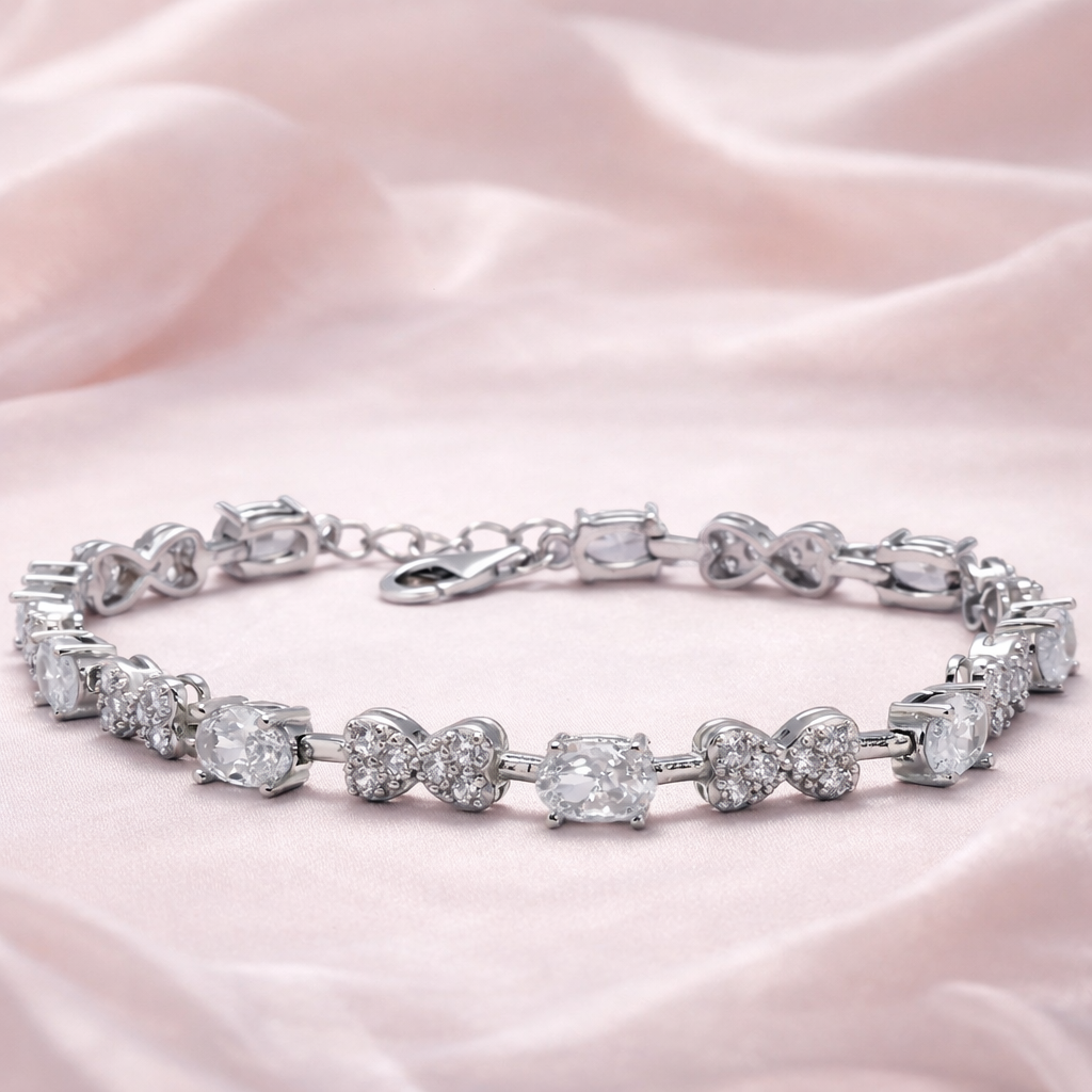 Infinity Tennis Bracelet