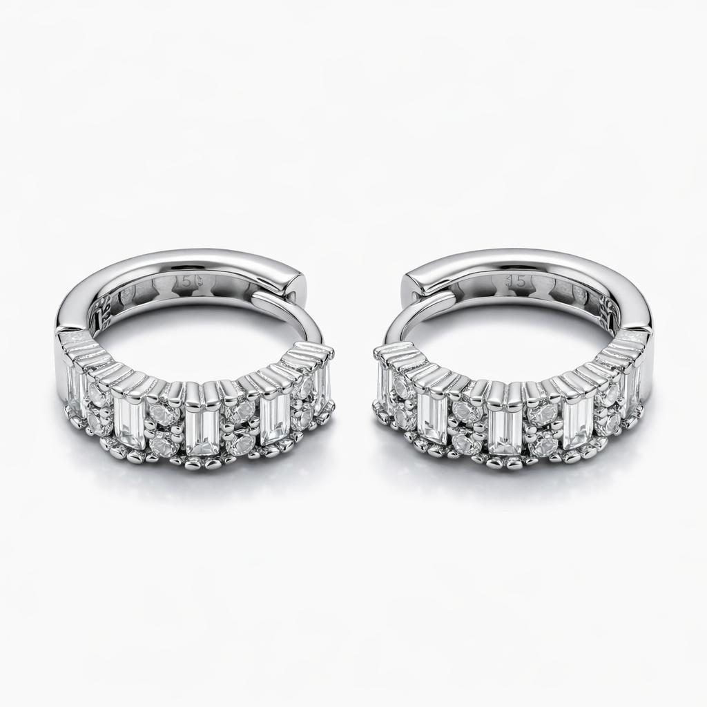 Cute Sparkle Zircon Earrings