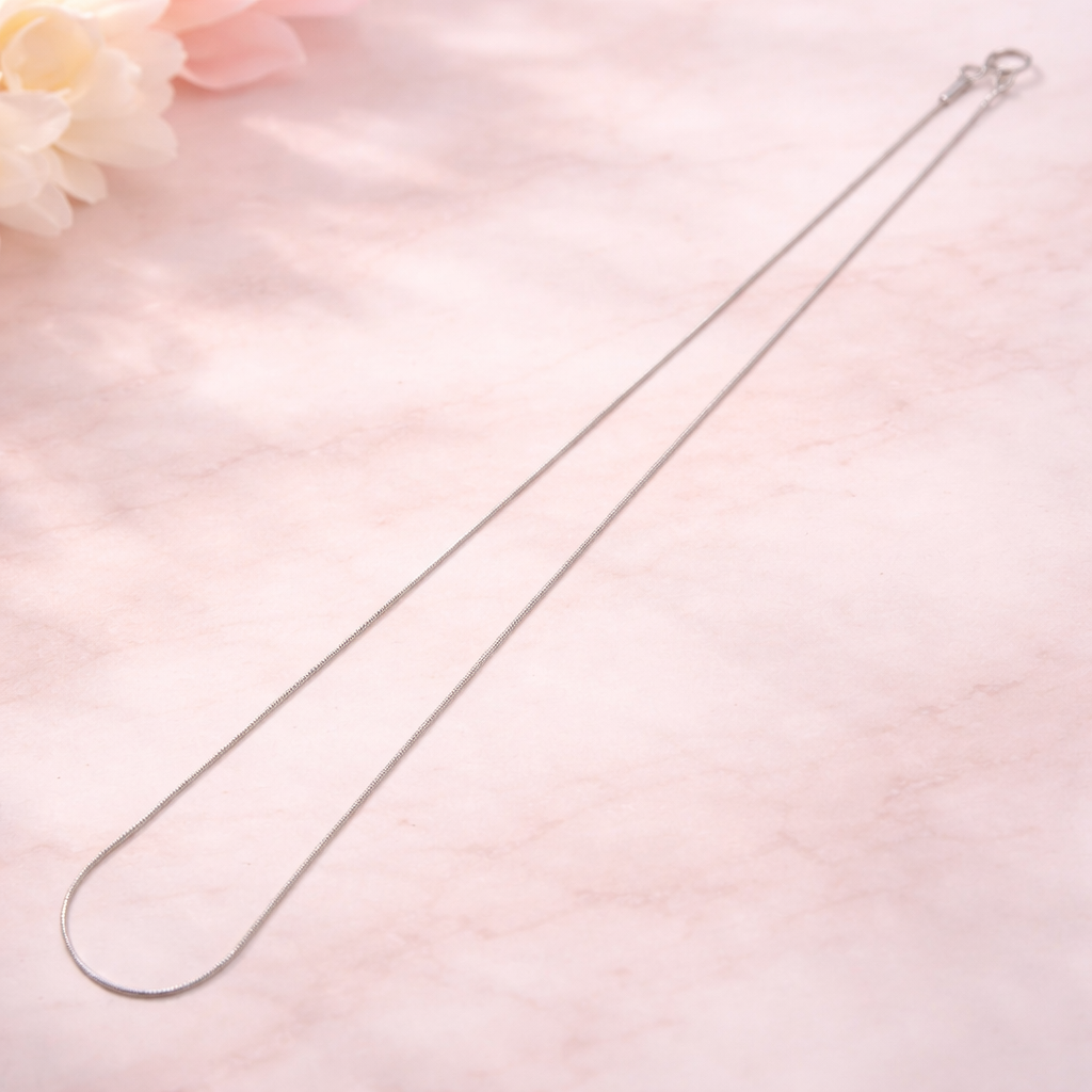 Sleek Minimal Snake Chain Necklace
