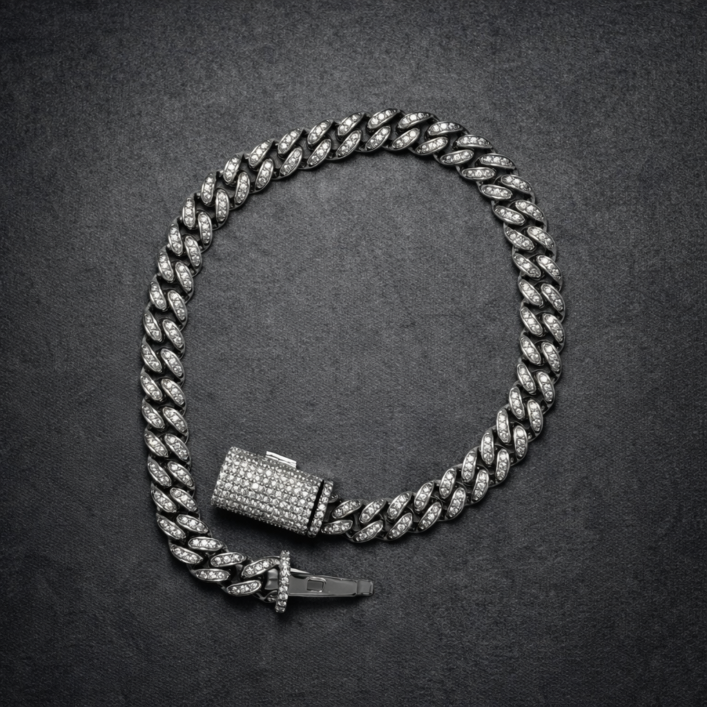 Iced Cuban Curb Bracelet