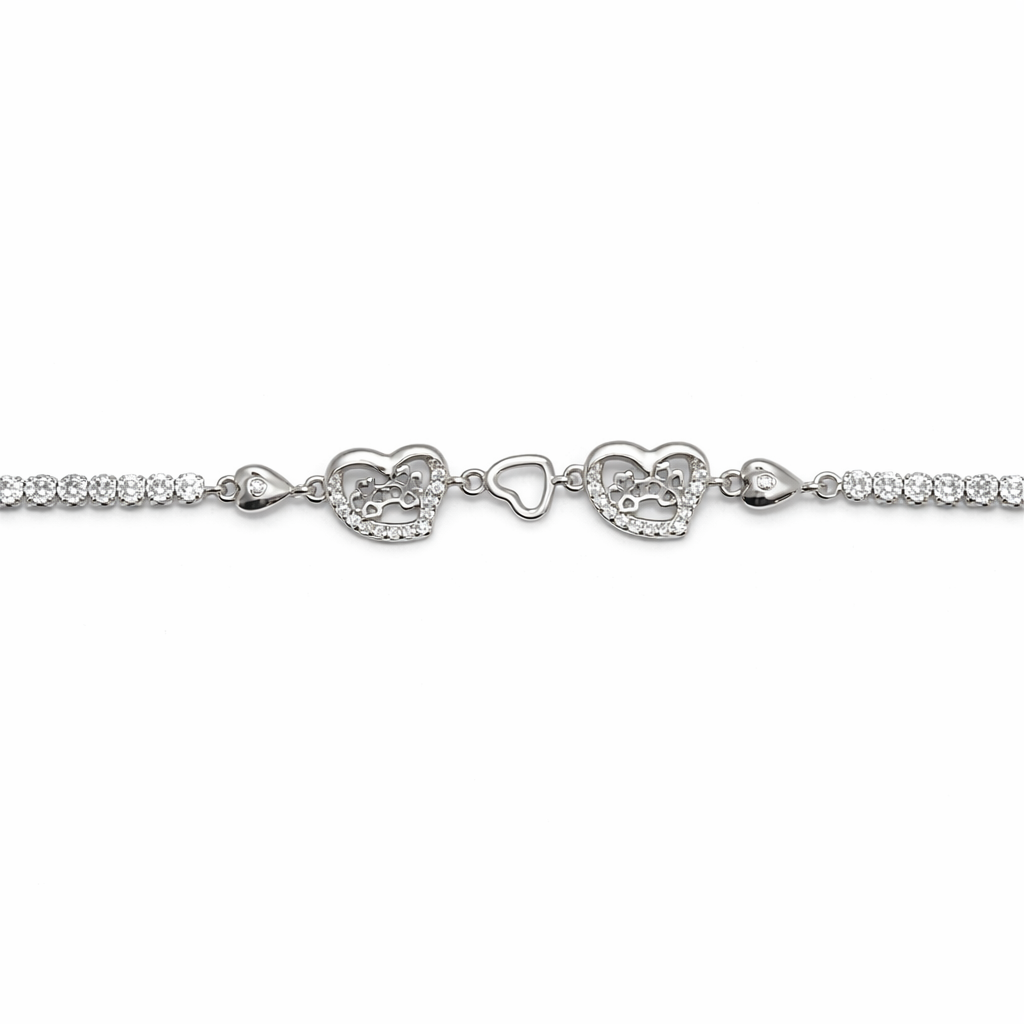 Heart in Heart Bracelet
