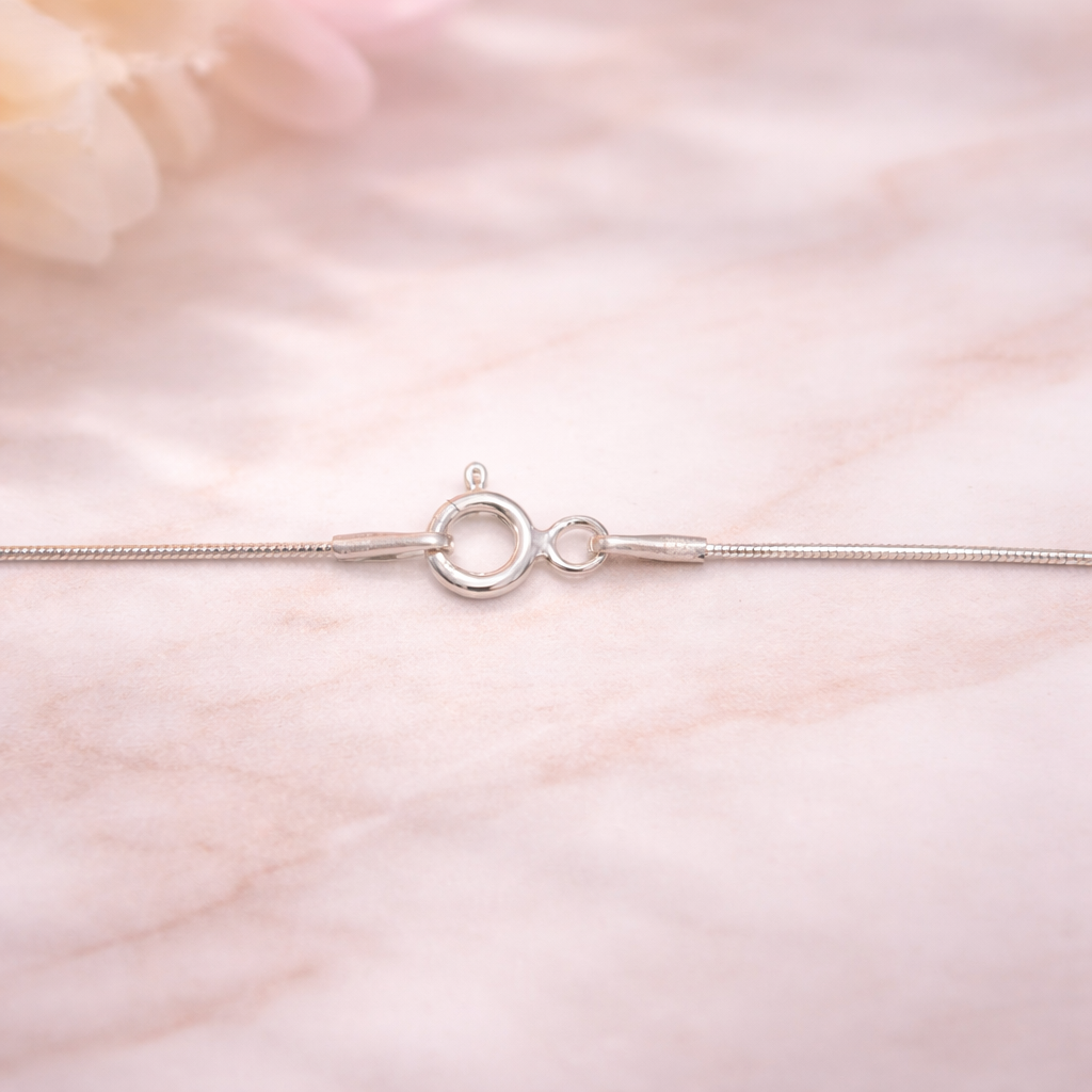 Sleek Minimal Snake Chain Necklace