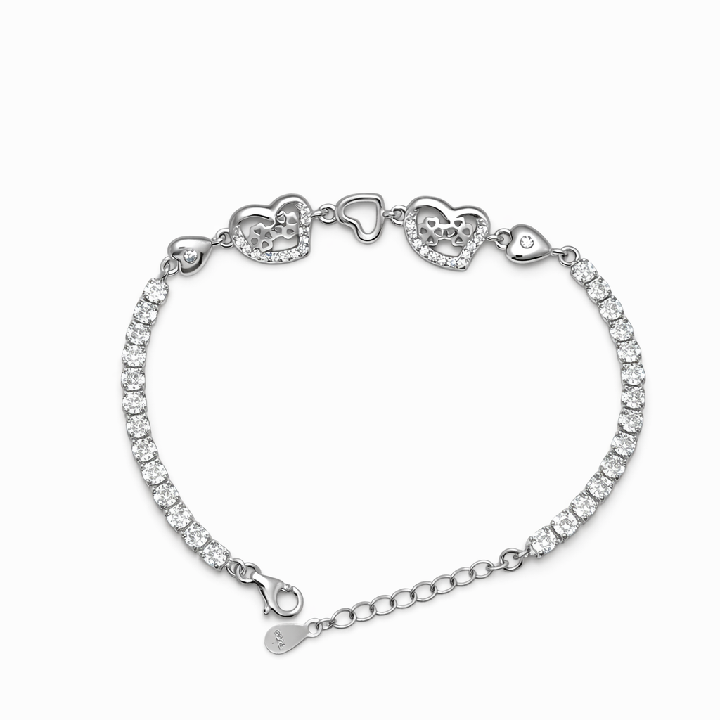 Heart in Heart Bracelet