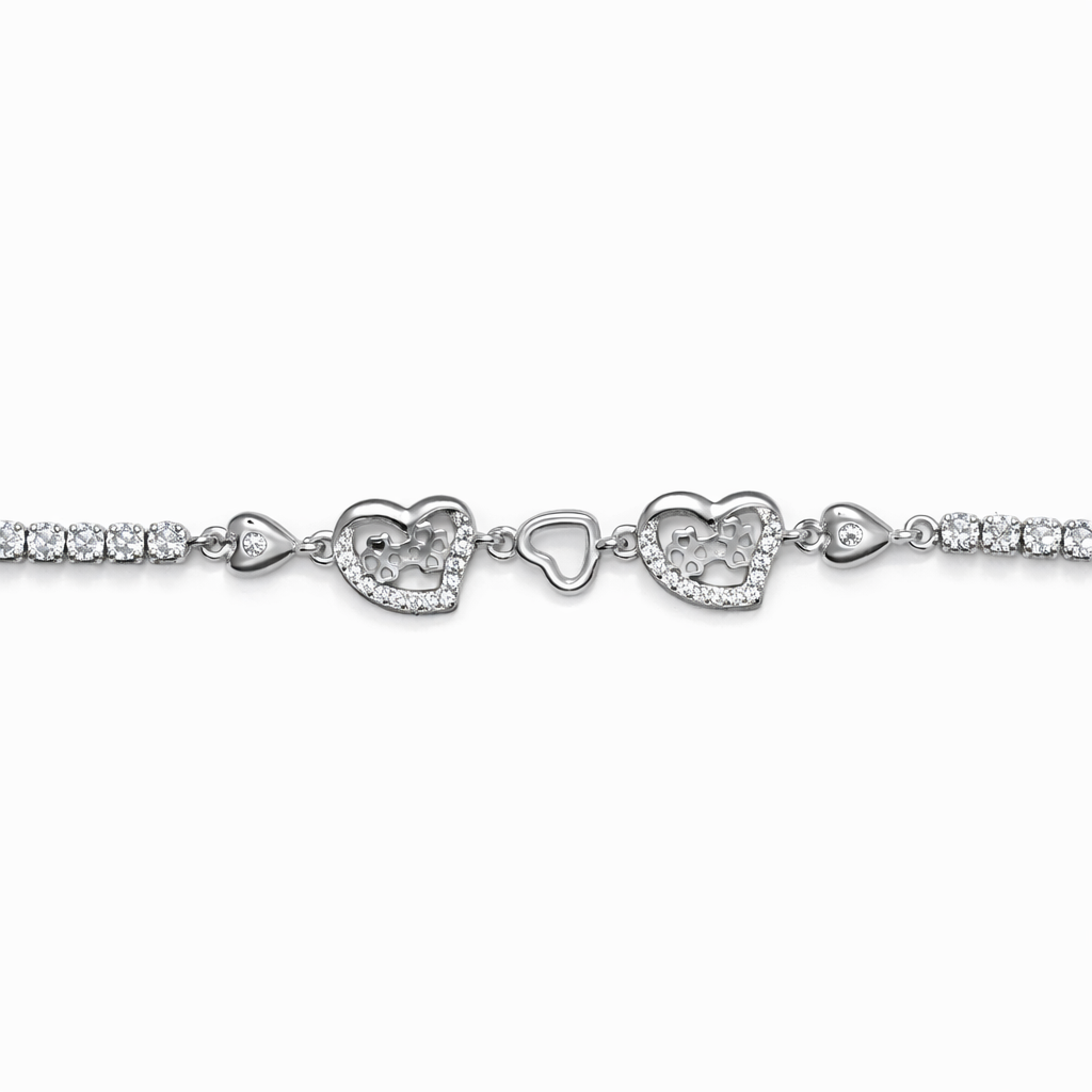 Heart in Heart Bracelet