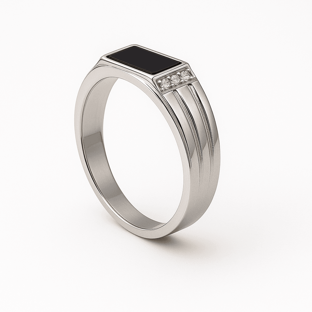 The 925 Sterling Silver Power Bar Ring - Celestora - India - - - Ring for Men, Boys, Gift for Men, Brother, Boyfriend, Husband