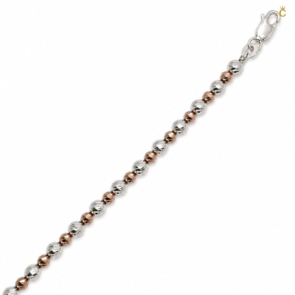 Celestora Silver Rose Glow Bracelet