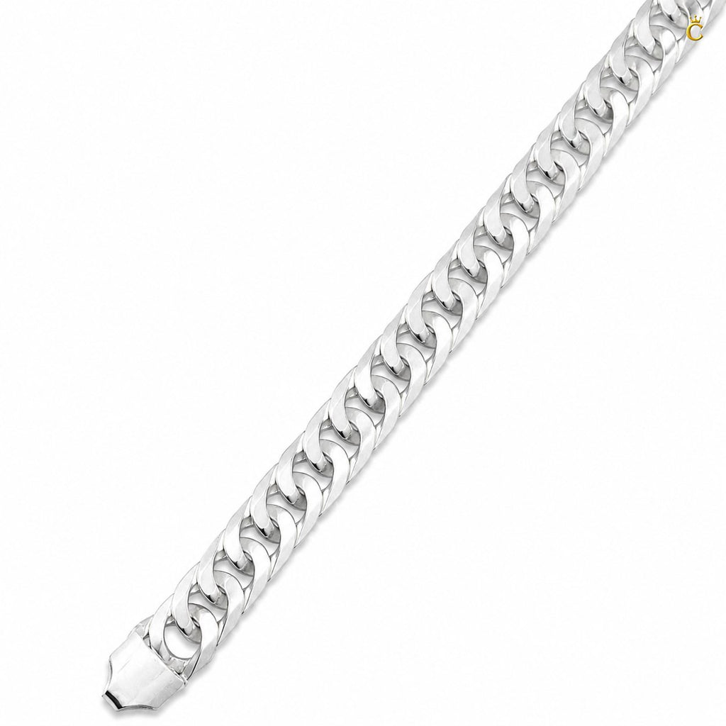 Men's Silver Miami Cuban Link Bracelet
