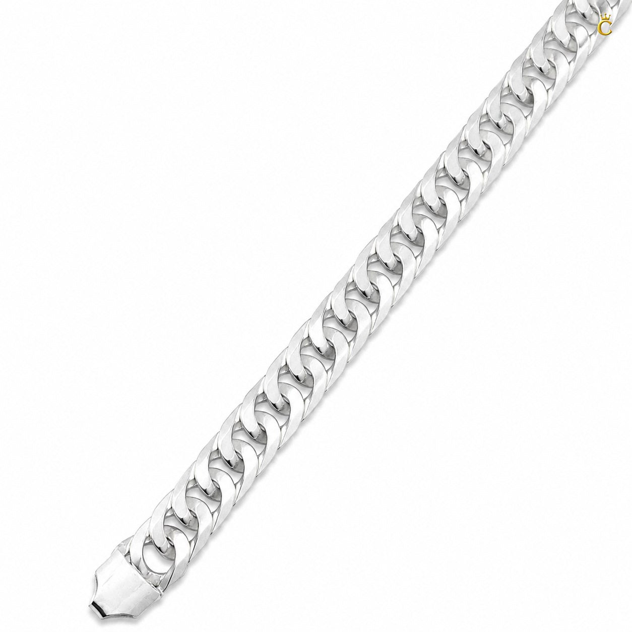 Men's Silver Miami Cuban Link Bracelet