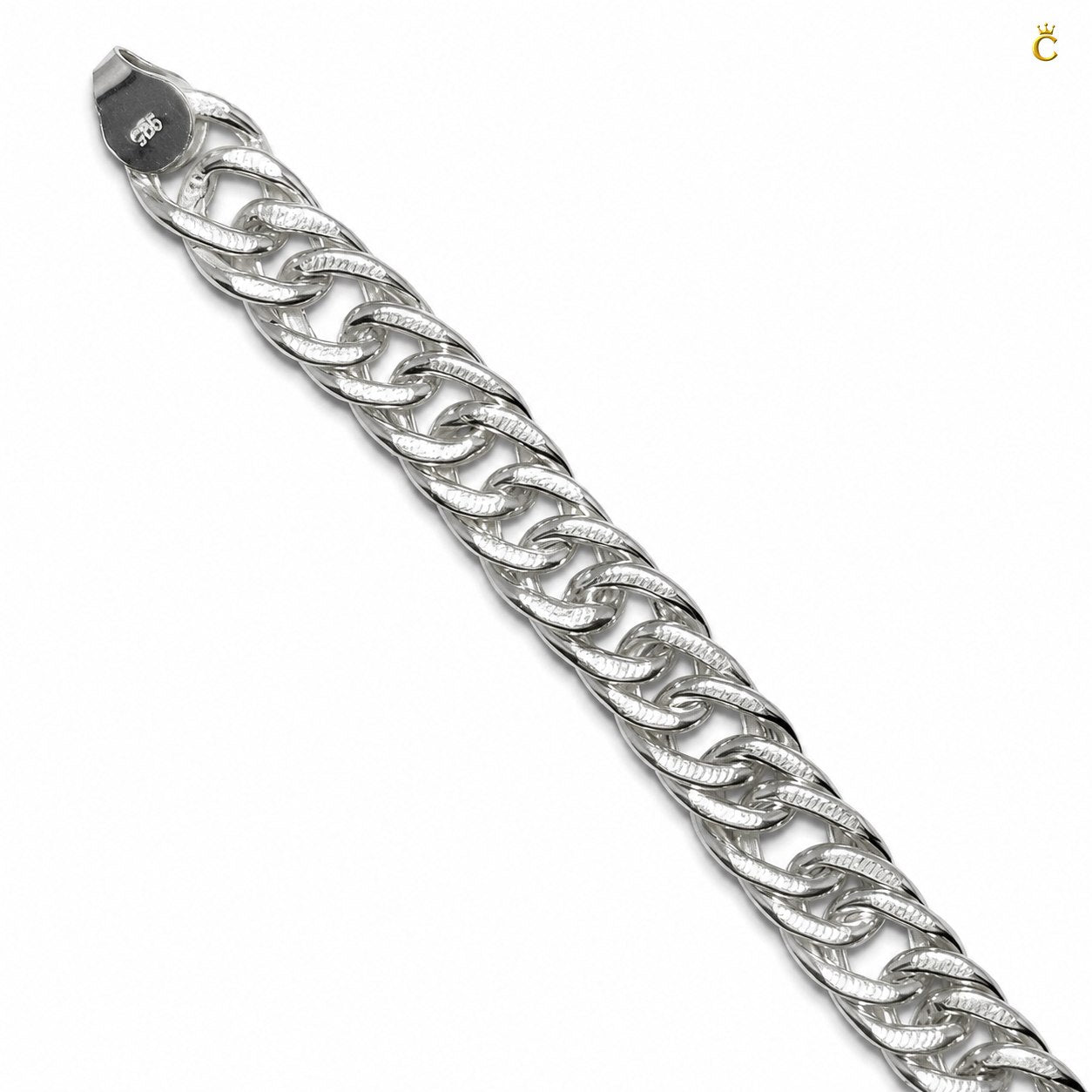 Premium Silver Cuban Link Bracelet for Men