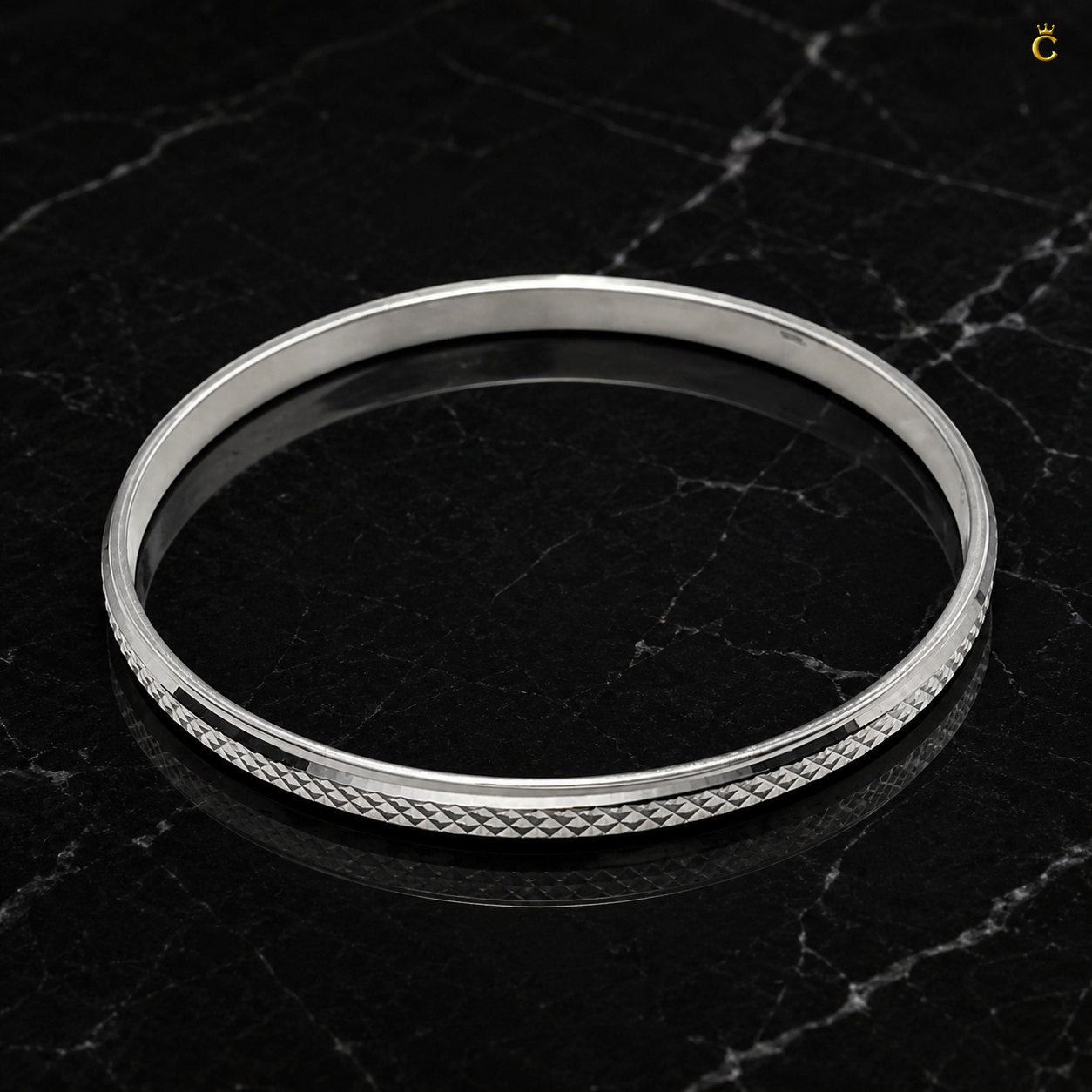 Diamond Cut Kada for Men