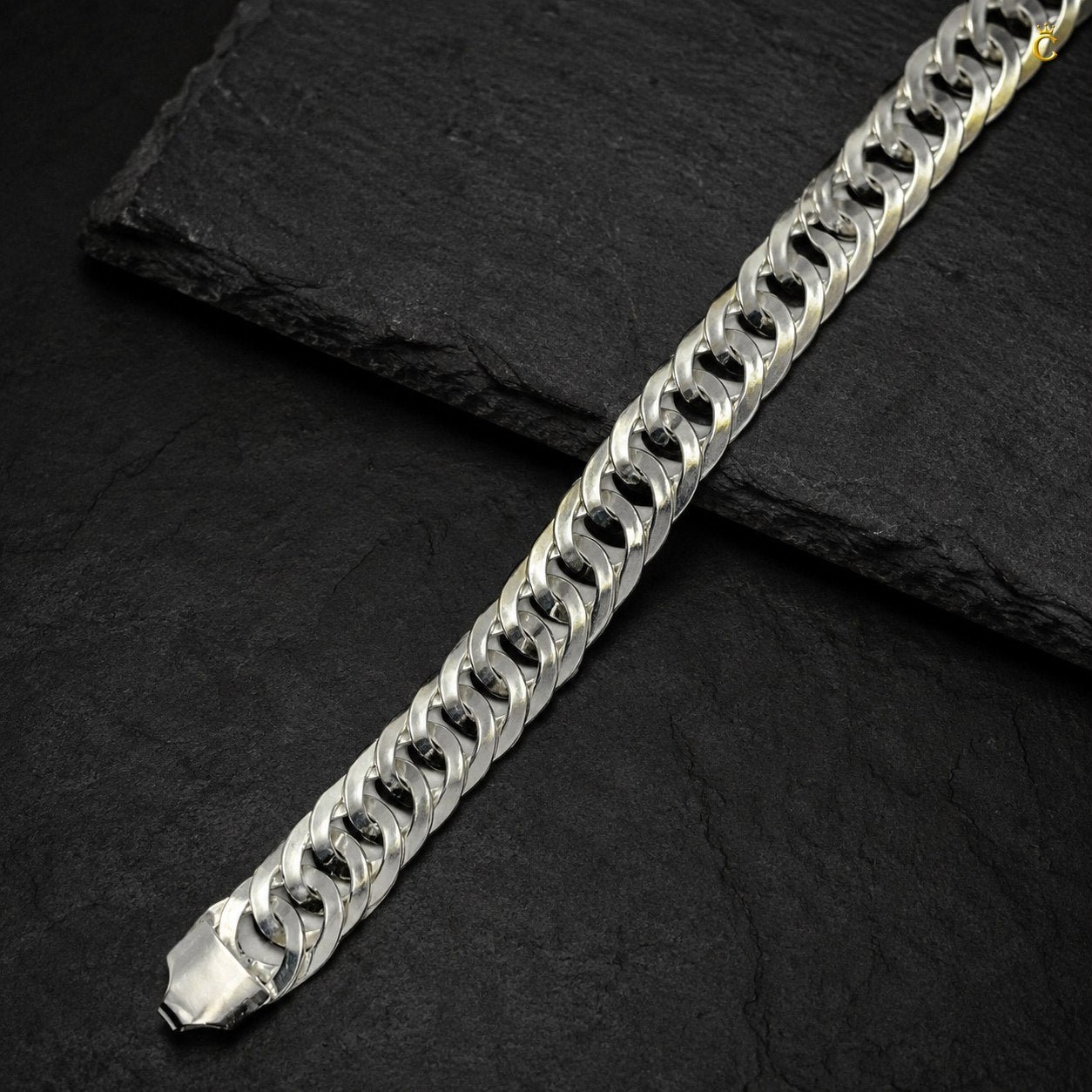 Men's Silver Miami Cuban Link Bracelet