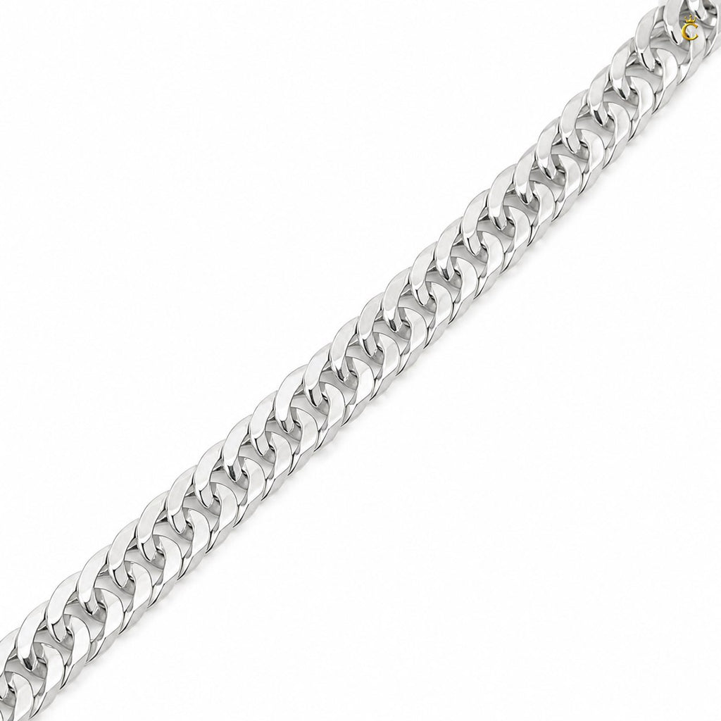 Men's Silver Miami Cuban Link Bracelet