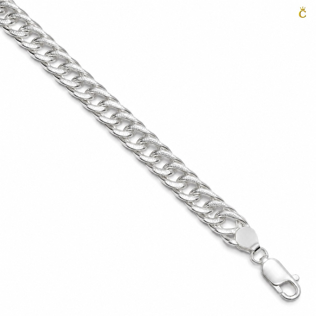 Premium Silver Cuban Link Bracelet for Men
