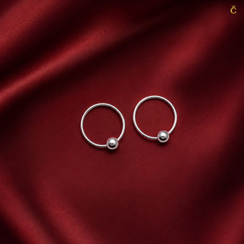 Sleek Circular Earrings
